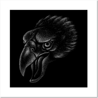 Eagle raven crow eagles US USA falcon magic t shirt t-shirt Posters and Art